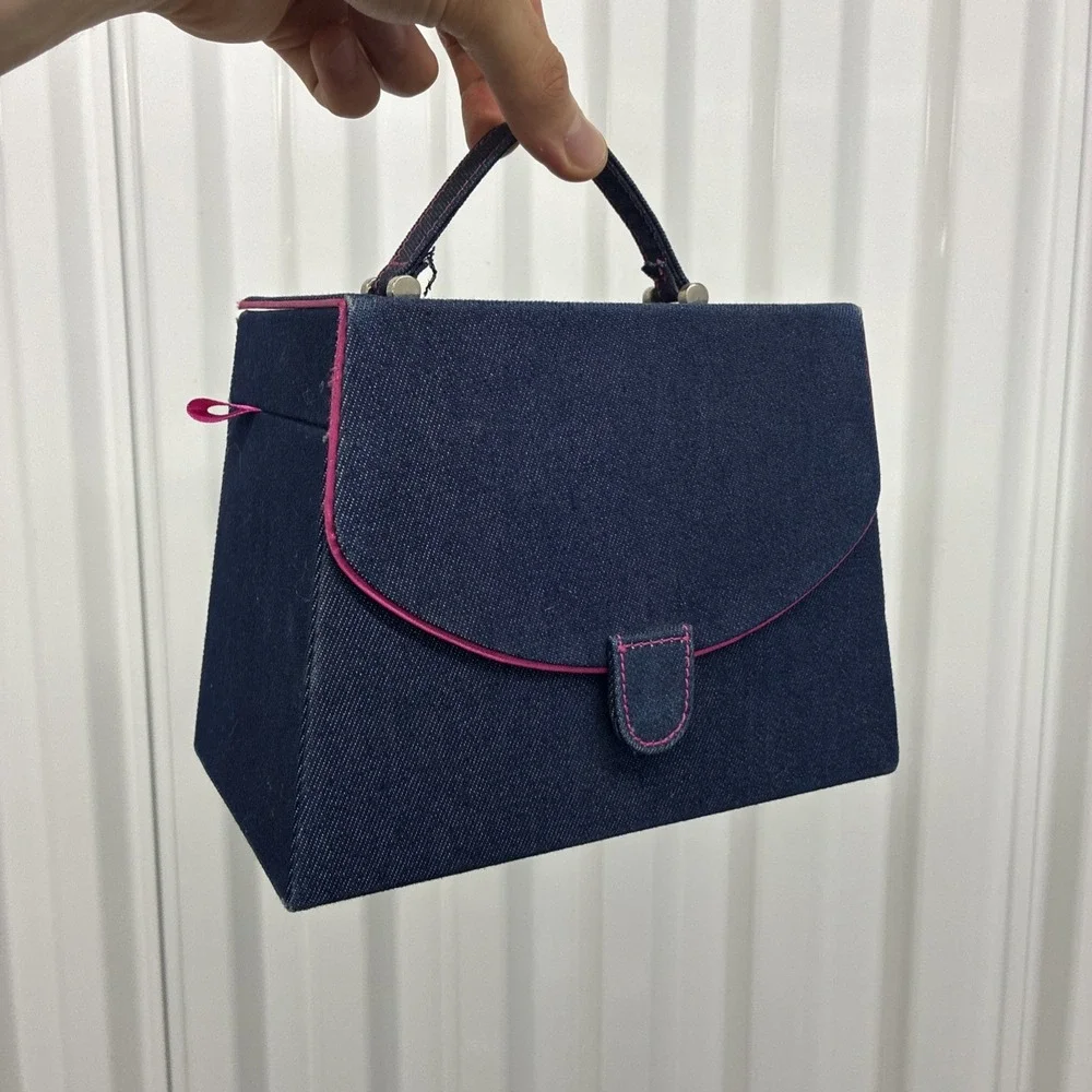 Victoria Secret Y2K Denim Jewelry Case 6